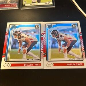 Atlanta Falcons Bralen Trice Rookie Cards